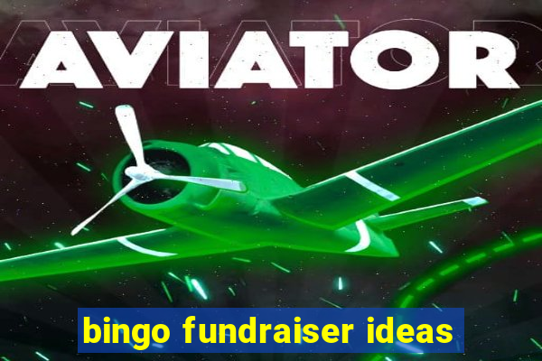 bingo fundraiser ideas