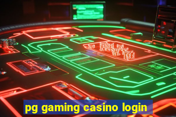 pg gaming casino login